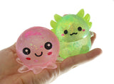 NEW - Axolotl Sugar Ball - Thick Glue/Gel Syrup Molasses Stretch Ball - Ultra Squishy and Moldable Slow Rise Relaxing Sensory Fidget Stress Toy