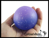 Galaxy Sugar Ball - Thick Glue/Gel Syrup Molasses Stretch Ball - Ultra Squishy and Moldable Slow Rise Relaxing Sensory Fidget Stress Toy