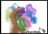 Sugar Balloon Dog Ball Bag - Thick Glue/Gel Syrup Molasses Stretch Ball - Ultra Squishy and Moldable Slow Rise Relaxing Sensory Fidget Stress Toy