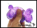 Sugar Balloon Dog Ball Bag - Thick Glue/Gel Syrup Molasses Stretch Ball - Ultra Squishy and Moldable Slow Rise Relaxing Sensory Fidget Stress Toy
