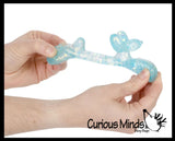 Sugar Balloon Dog Ball 3.5" - Thick Glue/Gel Syrup Molasses Stretch Ball - Ultra Squishy and Moldable Slow Rise Relaxing Sensory Fidget Stress Toy