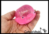 Sugar Blobfish Chunky Ocean Animal Sugar Ball - Thick Glue/Gel Stretch Ball - Molasses Syrup Ultra Squishy and Moldable Slow Rise Relaxing Sensory Fidget Stress Toy Maltose Ugly FishBlob