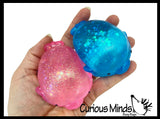 Sugar Blobfish Chunky Ocean Animal Sugar Ball - Thick Glue/Gel Stretch Ball - Molasses Syrup Ultra Squishy and Moldable Slow Rise Relaxing Sensory Fidget Stress Toy Maltose Ugly FishBlob