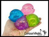 Sugar Blobfish Chunky Ocean Animal Sugar Ball - Thick Glue/Gel Stretch Ball - Molasses Syrup Ultra Squishy and Moldable Slow Rise Relaxing Sensory Fidget Stress Toy Maltose Ugly FishBlob