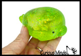 Sugar Blobfish Chunky Ocean Animal Sugar Ball - Thick Glue/Gel Stretch Ball - Molasses Syrup Ultra Squishy and Moldable Slow Rise Relaxing Sensory Fidget Stress Toy Maltose Ugly FishBlob