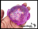 Sugar Blobfish Chunky Ocean Animal Sugar Ball - Thick Glue/Gel Stretch Ball - Molasses Syrup Ultra Squishy and Moldable Slow Rise Relaxing Sensory Fidget Stress Toy Maltose Ugly FishBlob