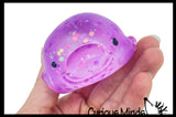 Sugar Blobfish Chunky Ocean Animal Sugar Ball - Thick Glue/Gel Stretch Ball - Molasses Syrup Ultra Squishy and Moldable Slow Rise Relaxing Sensory Fidget Stress Toy Maltose Ugly FishBlob