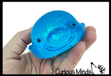Sugar Blobfish Chunky Ocean Animal Sugar Ball - Thick Glue/Gel Stretch Ball - Molasses Syrup Ultra Squishy and Moldable Slow Rise Relaxing Sensory Fidget Stress Toy Maltose Ugly FishBlob