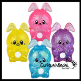 NEW - Bunny Sugar Ball - Thick Glue/Gel Syrup Molasses Stretch Ball - Ultra Squishy and Moldable Slow Rise Relaxing Sensory Fidget Stress Toy Easter