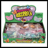 Butterfly Shaped Ball - Thick Glue/Gel Syrup Molasses Stretch Ball Maltose- Ultra Squishy and Moldable Slow Rise Relaxing Sensory Fidget Stress Toy
