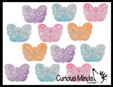 Butterfly Shaped Ball - Thick Glue/Gel Syrup Molasses Stretch Ball Maltose- Ultra Squishy and Moldable Slow Rise Relaxing Sensory Fidget Stress Toy