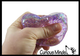Butterfly Shaped Ball - Thick Glue/Gel Syrup Molasses Stretch Ball Maltose- Ultra Squishy and Moldable Slow Rise Relaxing Sensory Fidget Stress Toy