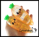 Carrot Sugar Ball - Thick Glue/Gel Syrup Molasses Stretch Ball - Ultra Squishy and Moldable Slow Rise Relaxing Sensory Fidget Stress Toy Easter