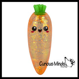 Carrot Sugar Ball - Thick Glue/Gel Syrup Molasses Stretch Ball - Ultra Squishy and Moldable Slow Rise Relaxing Sensory Fidget Stress Toy Easter
