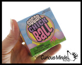 NEW - Chick Sugar Ball - Thick Glue/Gel Syrup Molasses Stretch Ball - Ultra Squishy and Moldable Slow Rise Relaxing Sensory Fidget Stress Toy Easter