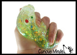 Large 4" Video Game Controller Shaped Ball - Thick Glue/Gel Syrup Molasses Stretch Ball Maltose- Ultra Squishy and Moldable Slow Rise Relaxing Sensory Fidget Stress Toy