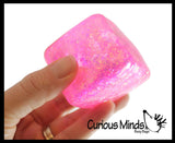 NEW - Sugar Cube Ball - Thick Glue/Gel Syrup Molasses Stretch Ball - Ultra Squishy and Moldable Slow Rise Relaxing Sensory Fidget Stress Toy Square Ice
