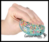 Cupcake Shaped Thick Glue/Gel Syrup Molasses Stretch Ball Maltose- Ultra Squishy and Moldable Slow Rise Relaxing Sensory Fidget Stress Toy