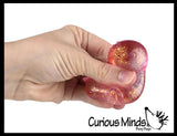 NEW - Dinosaur Sugar Ball - Dino Thick Glue/Gel Syrup Molasses Stretch Ball - Ultra Squishy and Moldable Slow Rise Relaxing Sensory Fidget Stress Toy