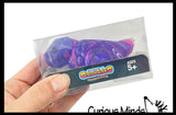 NEW - Dinosaur Swirled Marble Sugar Ball - Dino Thick Glue/Gel Syrup Molasses Maltose Ball - Ultra Squishy and Moldable Slow Rise Relaxing Sensory Fidget Stress Toy