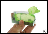 Sugar Dachshund Dog Ball Bag - Thick Glue/Gel Syrup Molasses Stretch Ball - Ultra Squishy and Moldable Slow Rise Relaxing Sensory Fidget Stress Toy Weiner Dog Pup