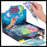 NEW - Dolphin Sugar Ball - Thick Glue/Gel Syrup Molasses Stretch Ball - Ultra Squishy and Moldable Slow Rise Relaxing Sensory Fidget Stress Toy