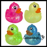NEW - Duck Sugar Ball - Thick Glue/Gel Syrup Molasses Stretch Ball - Ultra Squishy and Moldable Slow Rise Relaxing Sensory Fidget Stress Toy Easter
