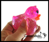 NEW - Duck Sugar Ball - Thick Glue/Gel Syrup Molasses Stretch Ball - Ultra Squishy and Moldable Slow Rise Relaxing Sensory Fidget Stress Toy Easter
