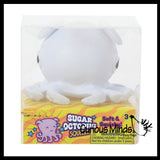 Octopus in Clear Box - Sugar Thick Glue/Gel Syrup Molasses Stretch Ball - Ultra Squishy and Moldable Slow Rise Relaxing Sensory Fidget Stress Toy