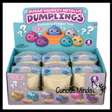 NEW - Mystery Sugar Metallic Series 3" Dumpling Dim Sum - Ultra Squishy Relaxing Sensory Fidget Stress Toy