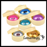 NEW - Mini Mystery Sugar Metallic Series 2" Dumpling Dim Sum - Ultra Squishy Relaxing Sensory Fidget Stress Toy