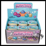 NEW - Mini Mystery Sugar Metallic Series 2" Dumpling Dim Sum - Ultra Squishy Relaxing Sensory Fidget Stress Toy