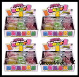 2" Gummy Bear Shaped Ball - Thick Glue/Gel Syrup Molasses Stretch Ball Maltose- Ultra Squishy and Moldable Slow Rise Relaxing Sensory Fidget Stress Toy