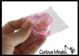 NEW - Small 1.5" Heart Sugar Ball - Thick Glue/Gel Syrup Molasses Stretch Ball - Ultra Squishy and Moldable Slow Rise Relaxing Sensory Fidget Stress Toy Valentines Day Love