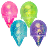 Ice Cream Cone Shaped Thick Glue/Gel Syrup Molasses Stretch Ball Maltose- Ultra Squishy and Moldable Slow Rise Relaxing Sensory Fidget Stress Toy