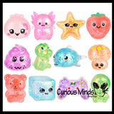 Cute Mini Sugar Ball Mystery Blind Bag - Thick Glue/Gel Syrup Molasses Stretch Ball - Ultra Squishy and Moldable Slow Rise Relaxing Sensory Fidget Stress Toy