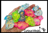 NEW - Dinosaur Sugar Ball - Dino Thick Glue/Gel Syrup Molasses Stretch Ball - Ultra Squishy and Moldable Slow Rise Relaxing Sensory Fidget Stress Toy