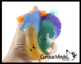 NEW - Mushroom Sugar Puffer Ball - Thick Glue/Gel Syrup Molasses Stretch Ball - Ultra Squishy and Moldable Slow Rise Relaxing Sensory Fidget Stress Toy