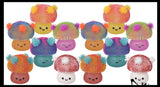 NEW - Mushroom Sugar Puffer Ball - Thick Glue/Gel Syrup Molasses Stretch Ball - Ultra Squishy and Moldable Slow Rise Relaxing Sensory Fidget Stress Toy