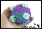 NEW - Mushroom Sugar Puffer Ball - Thick Glue/Gel Syrup Molasses Stretch Ball - Ultra Squishy and Moldable Slow Rise Relaxing Sensory Fidget Stress Toy