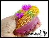 NEW - Mushroom Sugar Puffer Ball - Thick Glue/Gel Syrup Molasses Stretch Ball - Ultra Squishy and Moldable Slow Rise Relaxing Sensory Fidget Stress Toy