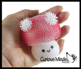 NEW - Mushroom Sugar Puffer Ball - Thick Glue/Gel Syrup Molasses Stretch Ball - Ultra Squishy and Moldable Slow Rise Relaxing Sensory Fidget Stress Toy
