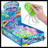 NEW - Octopus Sugar Ball - Thick Glue/Gel Syrup Molasses Stretch Ball - Ultra Squishy and Moldable Slow Rise Relaxing Sensory Fidget Stress Toy