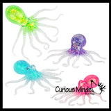 NEW - Octopus Sugar Ball - Thick Glue/Gel Syrup Molasses Stretch Ball - Ultra Squishy and Moldable Slow Rise Relaxing Sensory Fidget Stress Toy