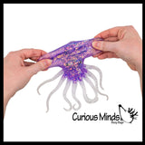NEW - Octopus Sugar Ball - Thick Glue/Gel Syrup Molasses Stretch Ball - Ultra Squishy and Moldable Slow Rise Relaxing Sensory Fidget Stress Toy