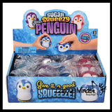 Penguin Shaped Thick Glue/Gel Syrup Molasses Stretch Ball Maltose- Ultra Squishy and Moldable Slow Rise Relaxing Sensory Fidget Stress Toy