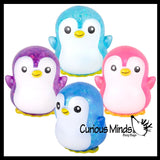 Penguin Shaped Thick Glue/Gel Syrup Molasses Stretch Ball Maltose- Ultra Squishy and Moldable Slow Rise Relaxing Sensory Fidget Stress Toy