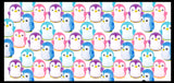 Penguin Shaped Thick Glue/Gel Syrup Molasses Stretch Ball Maltose- Ultra Squishy and Moldable Slow Rise Relaxing Sensory Fidget Stress Toy
