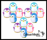 Penguin Shaped Thick Glue/Gel Syrup Molasses Stretch Ball Maltose- Ultra Squishy and Moldable Slow Rise Relaxing Sensory Fidget Stress Toy