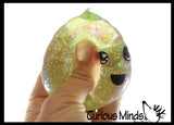 Sugar Poop Shaped Ball - Thick Glue/Gel Syrup Molasses Stretch Ball - Ultra Squishy and Moldable Slow Rise Relaxing Sensory Fidget Stress Toy Poo Turd Gag Funny